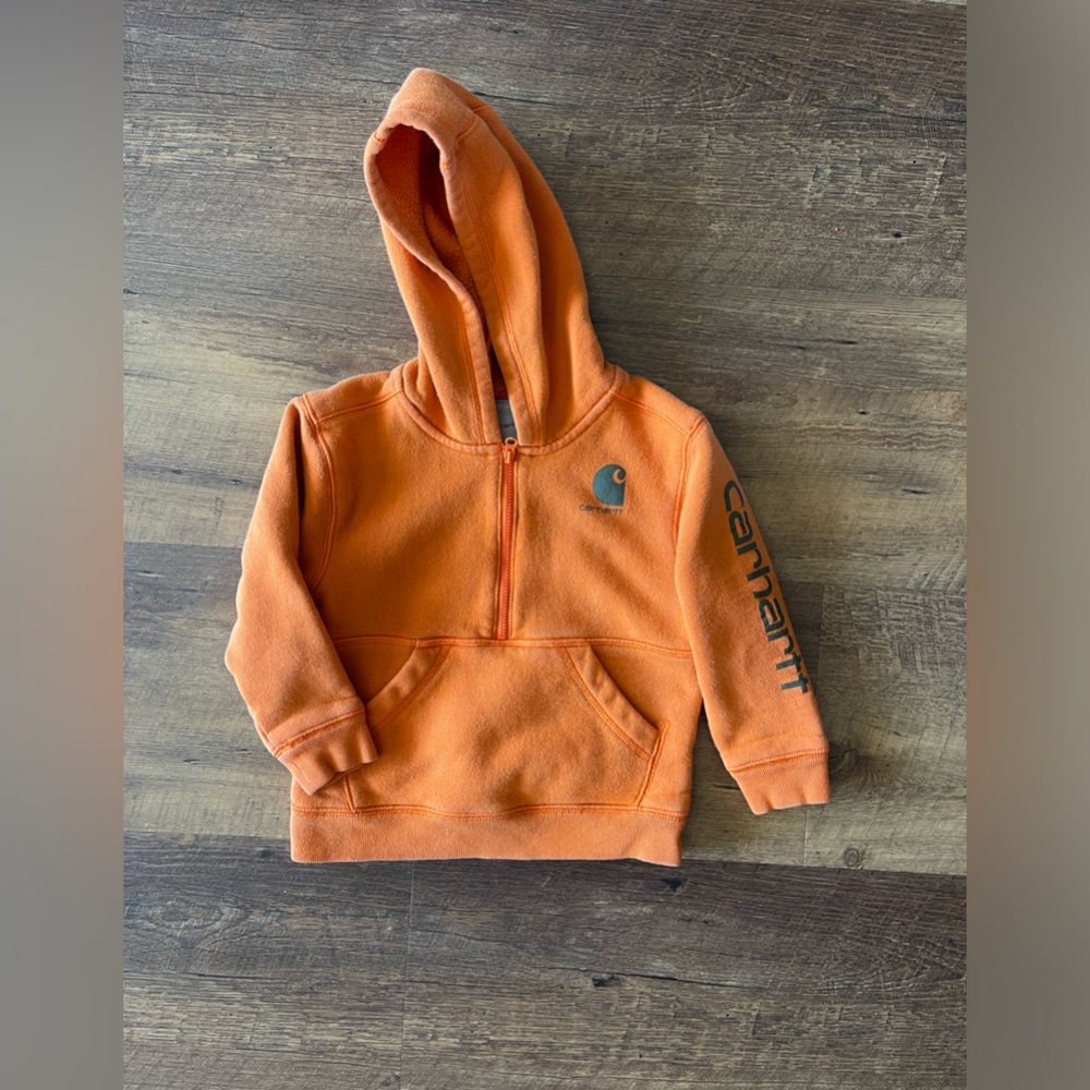 Carhartt Toddler 1/4 Zip Hoodie